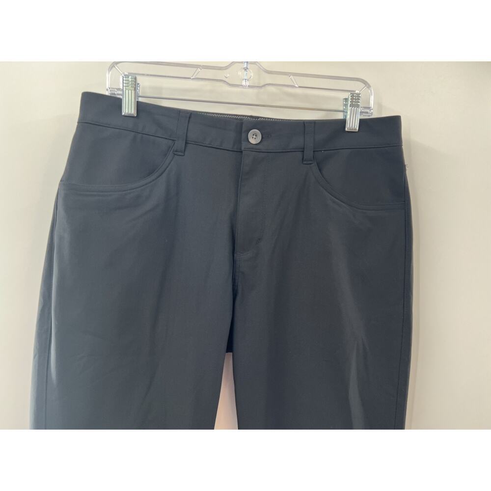 Vuori Meta Pants Men’s 32x32 Black Stretch Performance Travel Casual - Picture 2 of 8